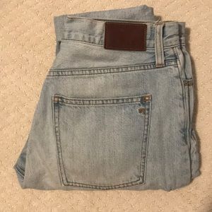 Madewell Mom Jeans size 27 in perfect condition